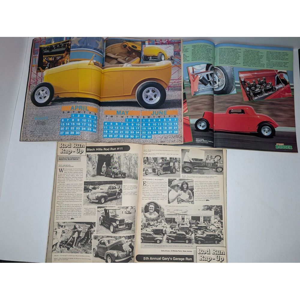 Lot Of 3 Vintage Street Rodder Magazines 1980/81/86 Rat Fink Reunion Hot Rods - Picture 3 of 3